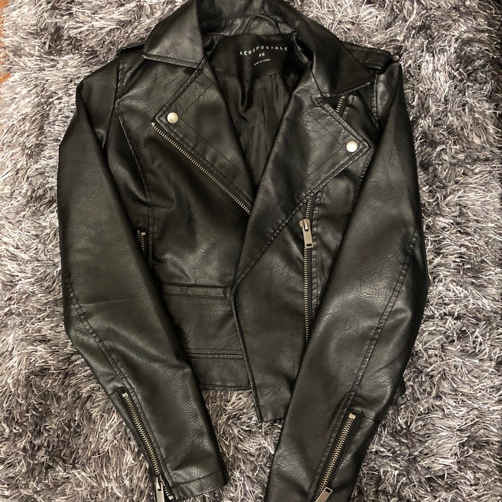 Aeropostale Leather Jacket